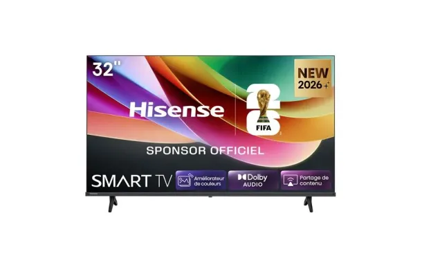 HISENSE Téléviseur HD HISENS 32A4S